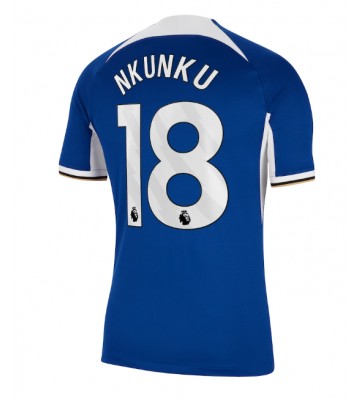 Chelsea Christopher Nkunku #18 Primera Equipación 2023-24 Manga Corta